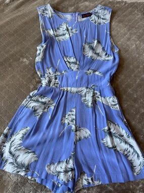 Motel Rocks Lavender Floral Blouse